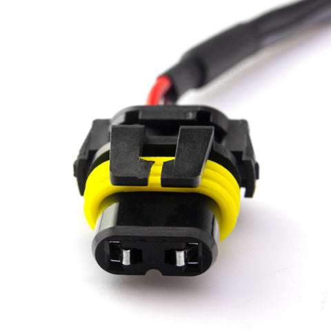 2pcs Easy Relay H4 9003 Hi/Lo Bi-Xenon HID Conversion Kit Wiring Harness