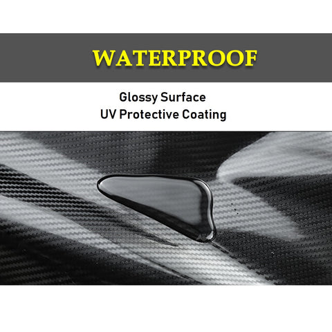 Carbon Fiber Style Car Pillar Post Cover Trim Door Window Pillar Post Molding Sticker for Honda Civic 2016-2020