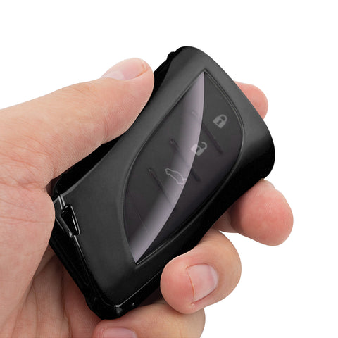Black TPU Full Protect Remote Control Key Fob Cover For Lexus ES350 2018-2022