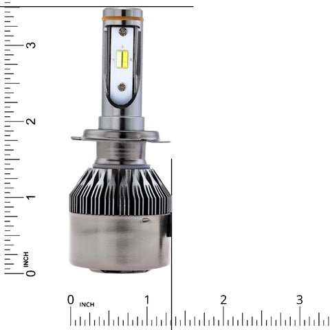 Xotic Tech 2pcs 6000K 8000k Dual Color White/ Ice Blue H10 9140 9145 LED High/ Low Beam Fog Light Headlight Conversion Kit