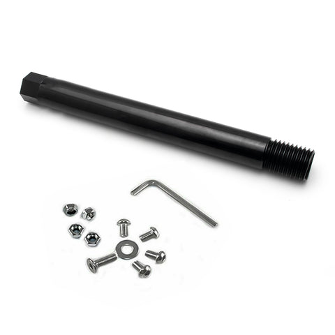 Set Black Sporty Racing Front Tow Hook License Plate Bumper Mounting Bracket Kit for Cadillac CTS CTS-V 2008-2013 - No Drill