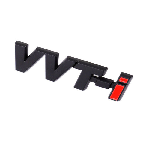VVTI Logo Emblem Badge Matte Black Sticker for Toyota Camry 86 Prius Tacoma RAV4
