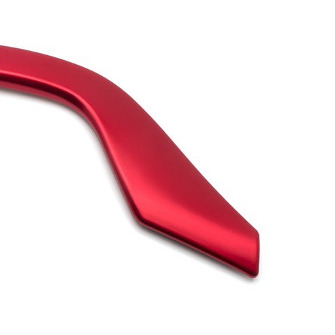 Carbon Fiber Style / Red Steering Wheel Frame Cover Trim Inner Decoration Fit Honda Accord 2018