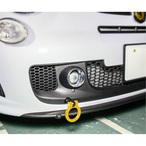 Set Gold Track Racing Aluminum Tow Hook Ring For Honda Fit Acura TL 2006-2008