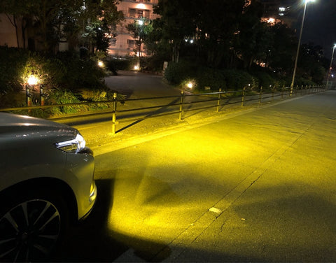 9006 JDM Golden Yellow LED Fog Light Bulb Lamp