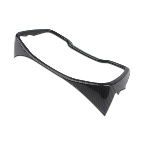 Carbon Fiber Texture Dashboard Instrument Cover Trim For Toyota Corolla 2020-23