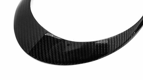 Carbon Fiber Headlight Eyelid Cover Overlay Trim Decal for Porsche 911 Carrera 997 2005-2012