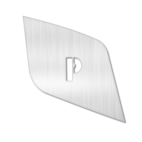 Silver Gear Shift Knob Lever P Parking Shift Button Cover Frame Trim For BMW 5 6 7 Series GT X3 X4 G11 G30 G32 G01 G02 520i 530i 540i 640i 740i