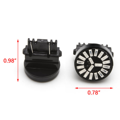 3157 3156 3056 19SMD LED Backup Reserve Turn Signal Light Brake Parking Lamp Bulb DRL Super Bright