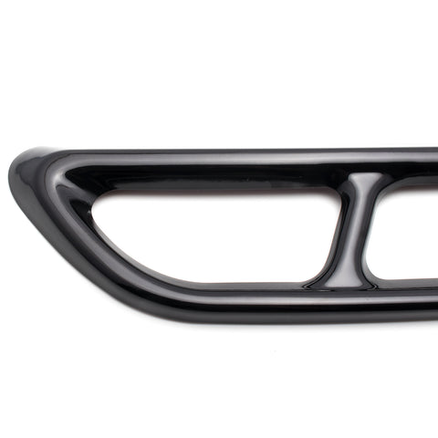 Stainless Steel Rear Cylinder Exhaust Output Tailpipe Frame Cover Trim for Honda Accord 2018 2019