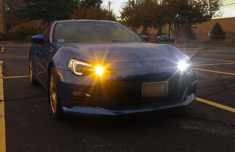 3030 SMD LED Turn Signal Lights Bulbs White Amber Switchback 3157 3057 4057 4157