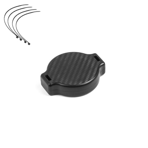 Carbon Bicycle Saddle Hidden Airtag Anti-theft Tracker Protective Cover Holder