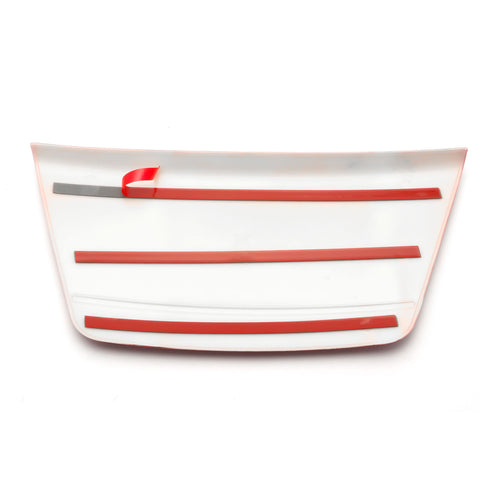 Sporty Red Cigarette Lighter Panel Cover Trim For Honda Accord 10th Gen 2018 2019 2020