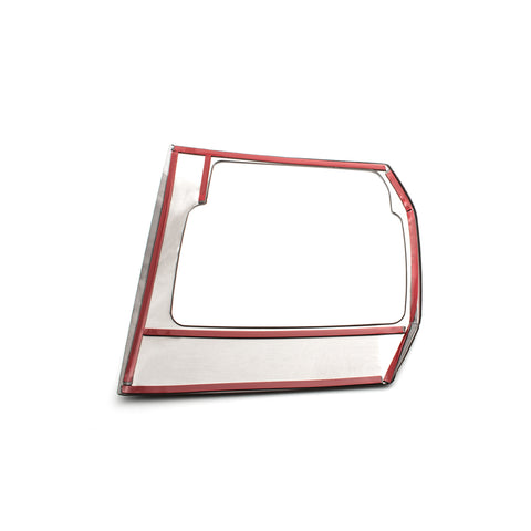 Stainless Steel Car Gear Shift Knob Console Panel Trim Frame Cover for Mazda CX-5 CX5 2017-2021