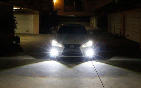 9006 HB4 High Power Fog Driving Light 6000K White COB LED Bulbs Lamp 6000LM