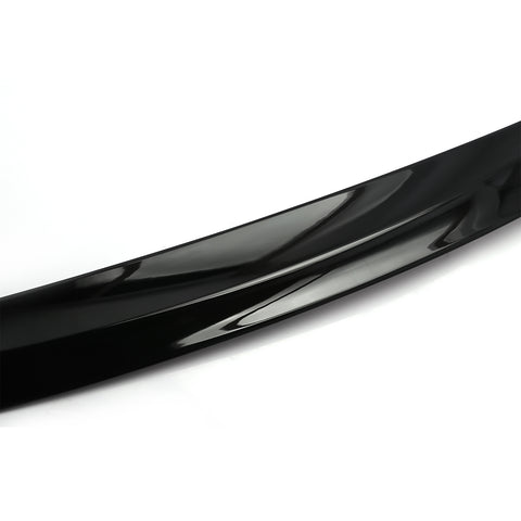 Glossy Black ABS Front Bumper Grille Strip Panel Molding For Civic 2016-2021