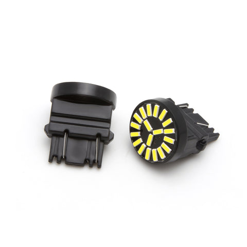 for Chevrolet Silverado 1500 2000-2007 3157 LED Bulbs White 19-SMD 4014 Driving Daytime Running Light DRL