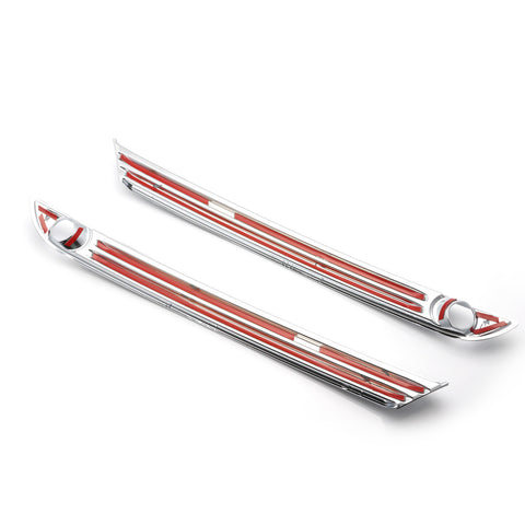 for Mazda CX-5 CX5 2017 2018 2019 Front Fog Light Cover Trim, ABS Chrome Car Front Bumper Fog Lamp Frame Bezel Molding