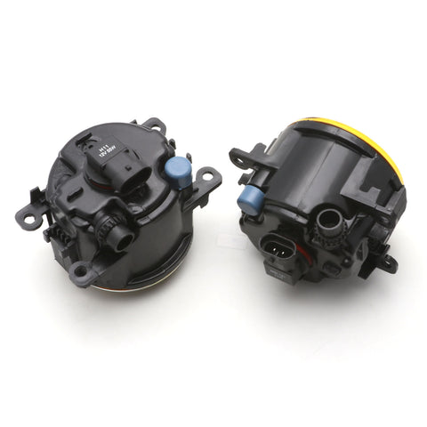 Golden Yellow Fog Light with H11 Halogen Bulb for Honda Civic Accord CR-V Pilot Fit Crosstour CR-Z Insight, OEM Replacement Fog Lamp Assembly Driver Passenger Side