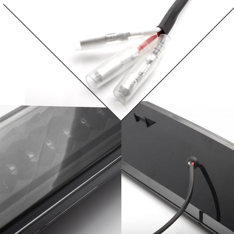 Chrome / Smoked Housing LED 3rd Third Brake Tail Light High Mount Stop Cargo Lamp for Nissan Titan 2004-2015, Super Bright 26-SMD