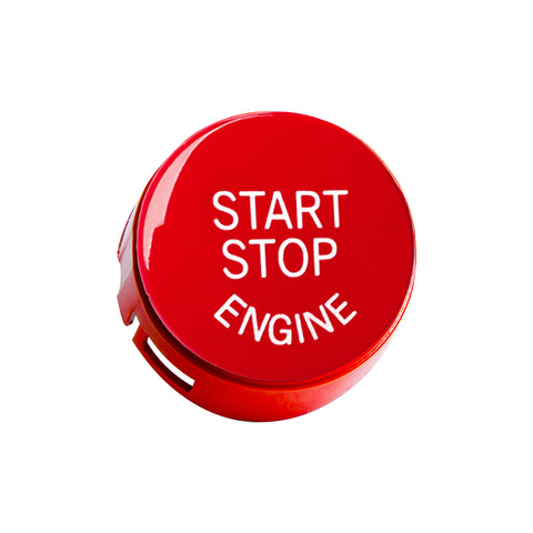 Glossy Red Engine Start Button Cover Trim For BMW 4/5/6/7 Series F01 F02 F10 F11
