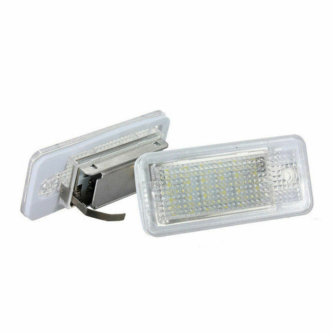 No Error Canbus 6000K White LED License Plate Light Lamp For Audi A4 A3 8P A6 Q7