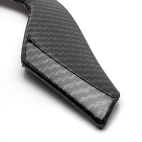 Carbon Fiber Style / Red Steering Wheel Frame Cover Trim Inner Decoration Fit Honda Accord 2018