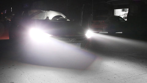 6000K Super White H7 LED Headlight Replacement Bulbs