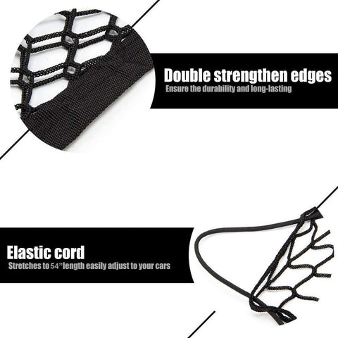 Trunk Envelope Cargo Storage hatchback Rear Luggage Cargo Nylon Net Organizer For Honda Accord 4D Toyota Camry Ford Mustang