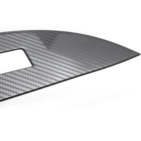 4pcs for Honda Accord 2013-2017 Door Window Lift Switch Panel Cover Trim, Carbon Fiber Look Stainless Steel Car Door Window Lock Panel Switch Bezel Cover Driver Passenger Side