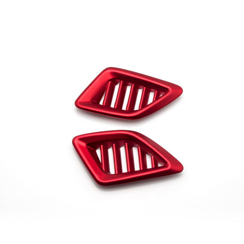for Honda Accord 2018 2019 Dashboard Air Vent AC Outlet Cover Frame Trim, Red Interior Decoration