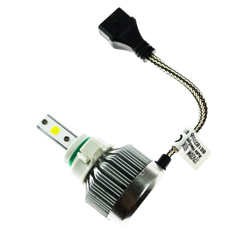 2pcs 6000K White H16 5202 LED Headlight Conversion Kit Fog Light for Dodge Chevrolet GMC Subaru Chrysler