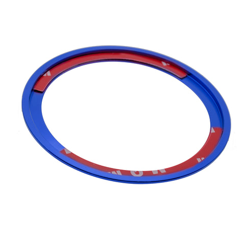 Blue/ Gold/ Red Aluminum Surrounding Decoration Ring for Jaguar F-Pace XE XF XFR XFR-S XJ XJR XJR-S Front Grille Feline Emblem