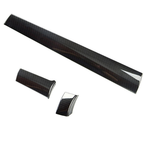 Carbon Fiber Pattern Interior Dashboard Cover Trim Sticker Fit Honda Civic 2016-2020