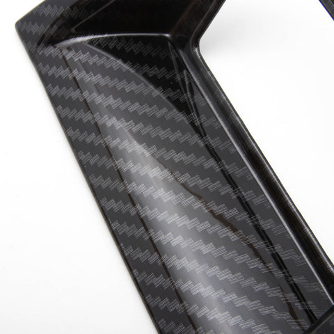 for Honda Accord 2018 2019 Car Console Control Function Button Trim Cover Panel Frame Decor ABS Carbon Fiber Look