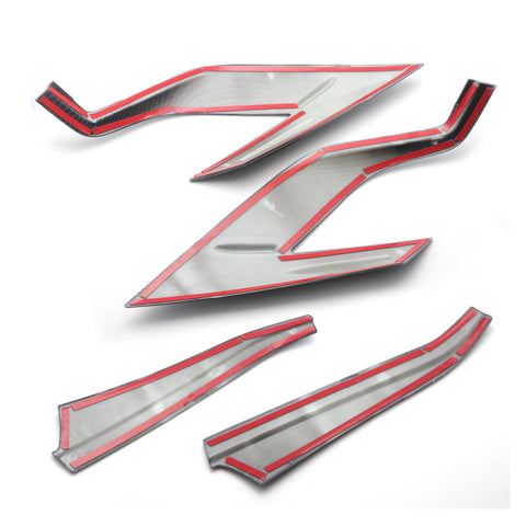 4pcs for Toyota RAV4 2019 2020 Taillight Rear Light Frame Cover Trim, Sporty ABS Carbon Fiber Car Rear Lamp Cover Molding