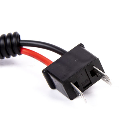 2PCS H7 Socket Pre-Wired Heavy Duty Wiring Harness Cord for Headlights Fog Lamps