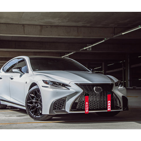 Red Nylon Sporty Race Style Bumper Racing Tow Strap For Toyota Camry Lexus IS RC