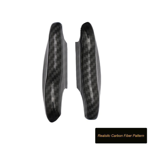 Carbon Fiber Texture Key Fob Case Glossy Cover Key Protector Holder for Porsche Panamera 2017+ Cayenne 2019+