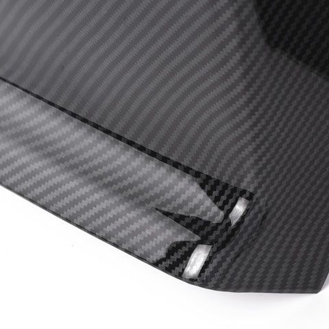 Carbon Fiber Texture AC Air Vent Outlet Rear Center Cover Trim For Honda Accord 2018 2019 2020 10th Generation