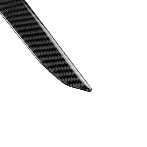 Carbon Fiber Steering Wheel Button Frame Cover Trim Media Panel Sticker Decoration for Honda Civic 10th Gen 2016 2017 2018 2019