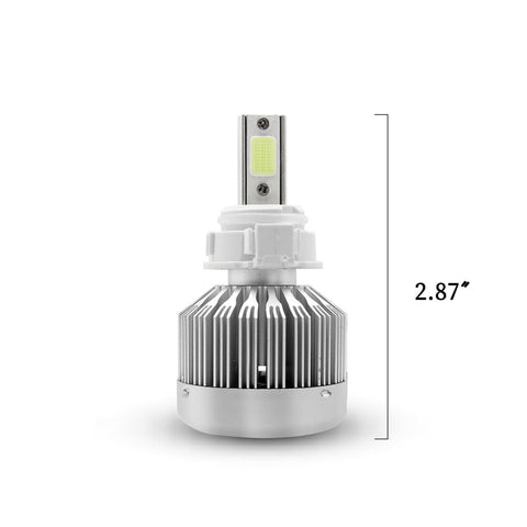 2pcs H16 5202 COB LED Bulb Ice Blue 8000K for DRL Driving Fog Light Replacement