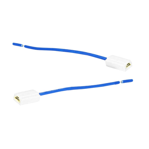 2pcs H1 Ceramic Plug Headlight Wiring Harness, Female Socket Connector Extension Pigtail