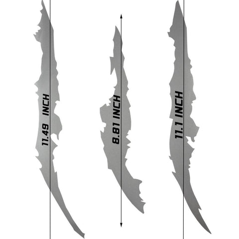 12 inch Vinyl Headlight Taillight Claw Scar Scratch Decal Monster Stripe Decor Sticker Black/ Green/ Red/ Silver