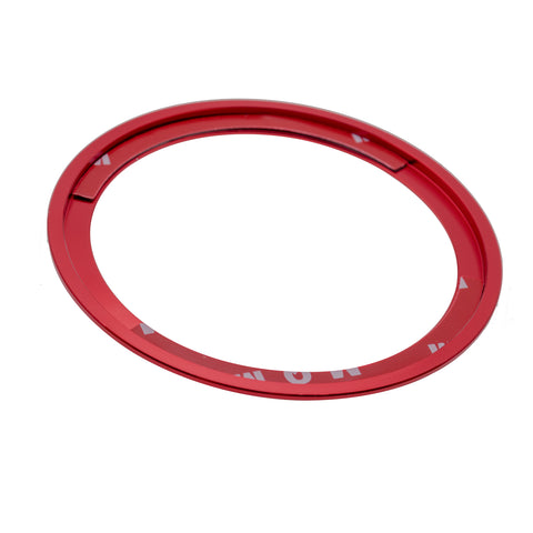 Blue/ Gold/ Red Aluminum Surrounding Decoration Ring for Jaguar F-Pace XE XF XFR XFR-S XJ XJR XJR-S Front Grille Feline Emblem