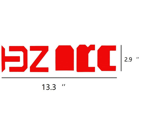 Gloss Black \ Brushed Aluminum Gold \ Brushed Aluminum Silver \ Matte Black\ Glossy Red Tundra Trunk Tailgate Decal Sticker For TOYOTA TUNDRA 2014- 2018