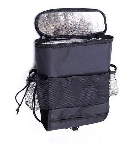 Organizer Multi-Pocket Back Seat Road Trip Traveler Insulation Storage Bag Case For Car SUV