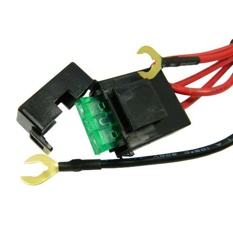 Universal 9ft Relay Wiring Harness Kit for LED Work Light Bar Off-Road 72W~300W - 40A 12V ON / OFF Switch