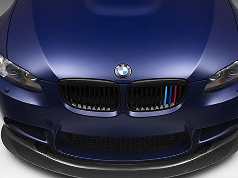 1 set BMW M-Colored Kidney Grille Insert Trim TRI Color M Sport Strips Strips For BMW