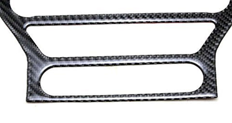 Car Interior Multimedia Control Center Console Penal Trim Carbon Fiber Sticker For Ford Mustang 2015-2020